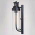 Vaxcel Lawton Dualux 5.75 in. Outdoor Motion Sensor Wall Light in Textured Black Model: T0749
