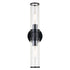 Vaxcel Levitt 2 Light Wall Light in Black Model: W0439