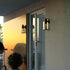 Vaxcel Lombard Dualux 4.75 in. Outdoor Motion Sensor Wall Light in Textured Black Model: T0736
