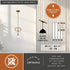 Vaxcel Madrona 14 in. W Pendant in Muted Brass Model: P0431