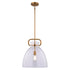 Vaxcel Madrona 14 in. W Pendant in Muted Brass Model: P0431