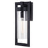 Vaxcel Malmo 6.5 in Outdoor Wall Light in Matte Black Model: T0686