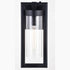 Vaxcel Malmo 6.5 in Outdoor Wall Light in Matte Black Model: T0686