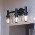 Vaxcel Marshall 3 Light Vanity in Matte Black Model: W0462