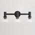Vaxcel Marshall 3 Light Vanity in Matte Black Model: W0462