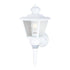 Vaxcel Monroe Dualux 6.5 in. Outdoor Motion Sensor Wall Light in White Model: T0576