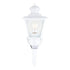 Vaxcel Monroe Dualux 6.5 in. Outdoor Motion Sensor Wall Light in White Model: T0576