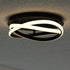 Vaxcel North End 13 in. LED W Indoor Outdoor Flush Mount in Matte Black Model: T0778