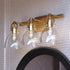 Vaxcel Ogden 25.5 in. W 3 Light Vanity Classic in Gold Model: W0500
