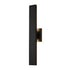 Vaxcel Owen 20 in. H LED Outdoor Wall Light in Matte Black Model: T0766