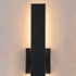 Vaxcel Owen 20 in. H LED Outdoor Wall Light in Matte Black Model: T0766