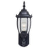 Vaxcel Rogers Park Dualux 6.5 n. Outdoor Motion Sensor Wall Light in Textured Black Model: T0734