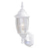 Vaxcel Rogers Park Dualux 6.5 n. Outdoor Motion Sensor Wall Light in Textured White Model: T0735