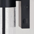 Vaxcel Sawyer 5 in. LED Outdoor Wall Light in Matte Black Model: T0743