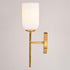 Vaxcel Shelby 15.25 in. H 1 Light Wall Light in Natural Brass Model: W0485