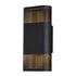Vaxcel Skyline 10.25 in. H LED Outdoor Wall Light in Textured Black Model: T0767
