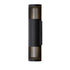 Vaxcel Skyline 10.25 in. H LED Outdoor Wall Light in Textured Black Model: T0767