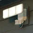 Vaxcel Solar Powered 15.75 in. 3 Light Solar LED Outdoor Motion Sensor Security Flood Light in White Model: T0723