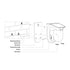 Vaxcel Solar Powered 4.5 in. Solar LED Outdoor Motion Sensor Wall Jar Light in Black Model: T0724