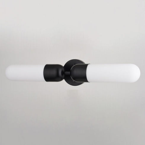 Vaxcel Thalia 24.75 in. 2 Light Wall Light in Matte Black Model: W0481