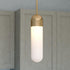 Vaxcel Thalia 4.75 in. W 1 Light Mini Pendant in Antique Gold Model: P0420