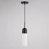 Vaxcel Thalia 4.75 in. W 1 Light Mini Pendant in Matte Black Model: P0421