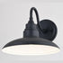 Vaxcel Tucson 10 in. LED Outdoor Wall Light in Textured Black and White Model: T0680
