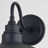 Vaxcel Tucson 10 in. LED Outdoor Wall Light in Textured Black and White Model: T0680