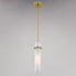 Vaxcel Vilo 4.5 in. W 1 Light Mini Pendant in Golden Brass Model: P0418