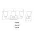 Vaxcel Wallingford 22.5 in. W Vanity Light in Matte Black Model: W0495