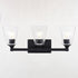 Vaxcel Wallingford 22.5 in. W Vanity Light in Matte Black Model: W0495