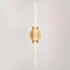 Vaxcel Webster 24.5 in. 2 Light Wall Light in Natural Brass Model: W0464
