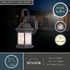 Vaxcel Wellington 6 in. Dusk to Dawn Outdoor Wall Light in Medium Bronze Model: T0738