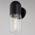Vaxcel West Loop 12.5 in.H Outdoor Wall Light in Matte Black Model: T0758