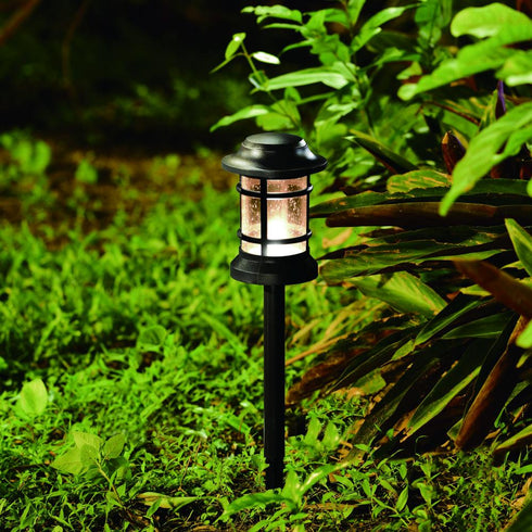 Vaxcel Westmont LED Low Voltage Landscape Path Light in Black Model: T0756