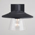 Vaxcel Westport 10 in. Outdoor Wall Light in Textured Black Model: T0752