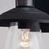 Vaxcel Westport Dualux 10 in. Outdoor Motion Sensor Wall Light in Textured Black Model: T0753