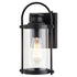 Vaxcel Winfield 5.75 in Outdoor Wall Light in Matte Black Model: T0683