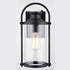 Vaxcel Winfield 7 in Outdoor Wall Light in Matte Black Model: T0685