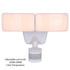 Vaxcel Zeta 2 Light LED Outdoor Motion Sensor Smart Home Flood Light in White Model: T0620