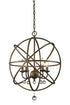 Z-Lite Acadia 5 Light Chandelier in Golden Bronze Finish Model: 416-20