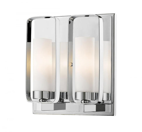 Z-Lite Aideen 2 Light Wall Sconce in Chrome Finish Model: 6000-2S-CH