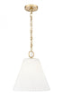 Z-Lite Alaric 1 Light Pendant in Matte Black Finish Model: 3042P14-MB