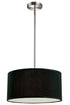 Z-Lite Albion 3 Light Pendant in Brushed Nickel Finish Model: 171-16B-C