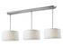 Z-Lite Albion 9 Light Linear Chandelier in Brushed Nickel Finish Model: 171-16-3B