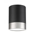 Z-Lite Algar 1 Light Flush Mount in Brushed Nickel Finish Model: 1006F6-BN-LED