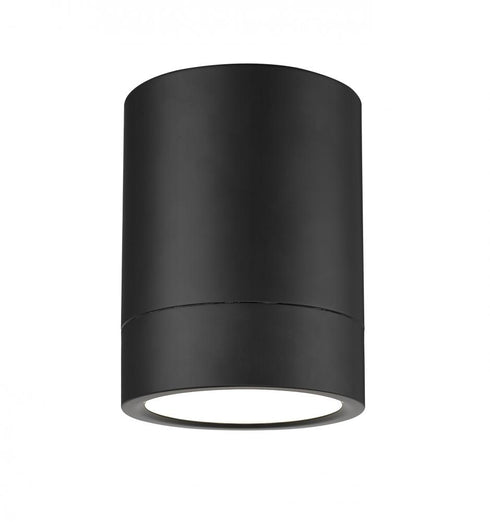 Z-Lite Algar 1 Light Flush Mount in Brushed Nickel Finish Model: 1006F6-BN-LED