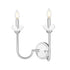 Z-Lite Allistair 2 Light Wall Sconce in Brushed Nickel Finish Model: 352-2S-BN