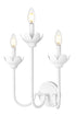 Z-Lite Allistair 3 Light Wall Sconce in Brushed Nickel Finish Model: 352-3S-BN