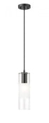 Z-Lite Alton 1 Light Pendant in Brushed Nickel Finish Model: 824P-BN